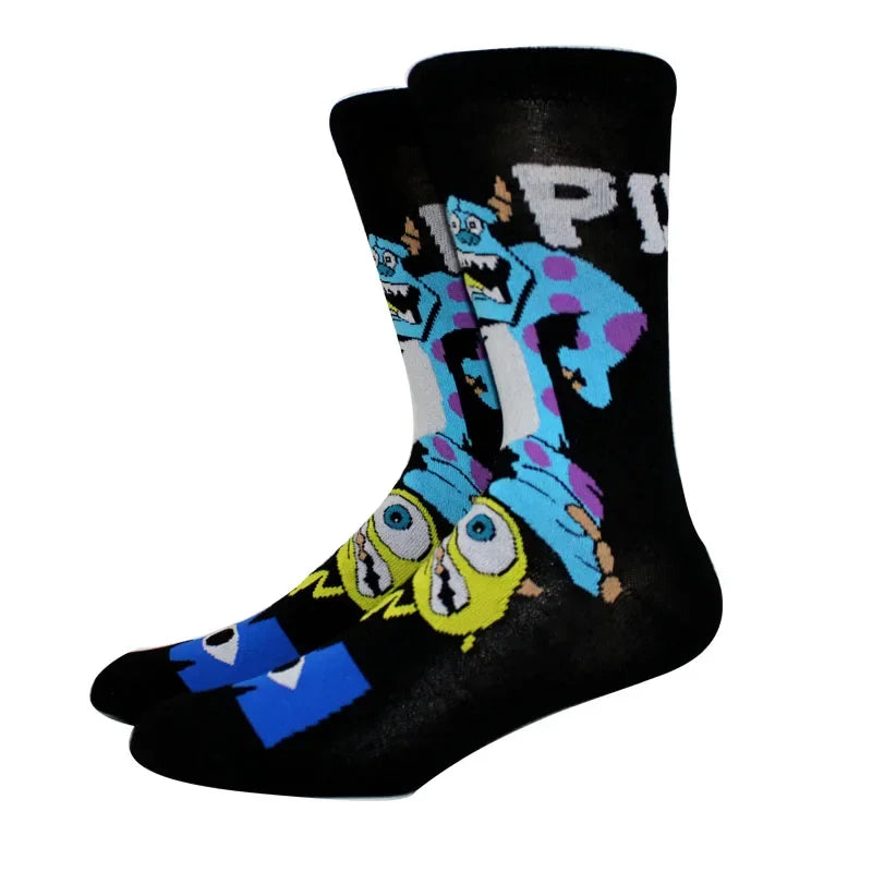 1 Pair Anime Funny Men and Women Socks